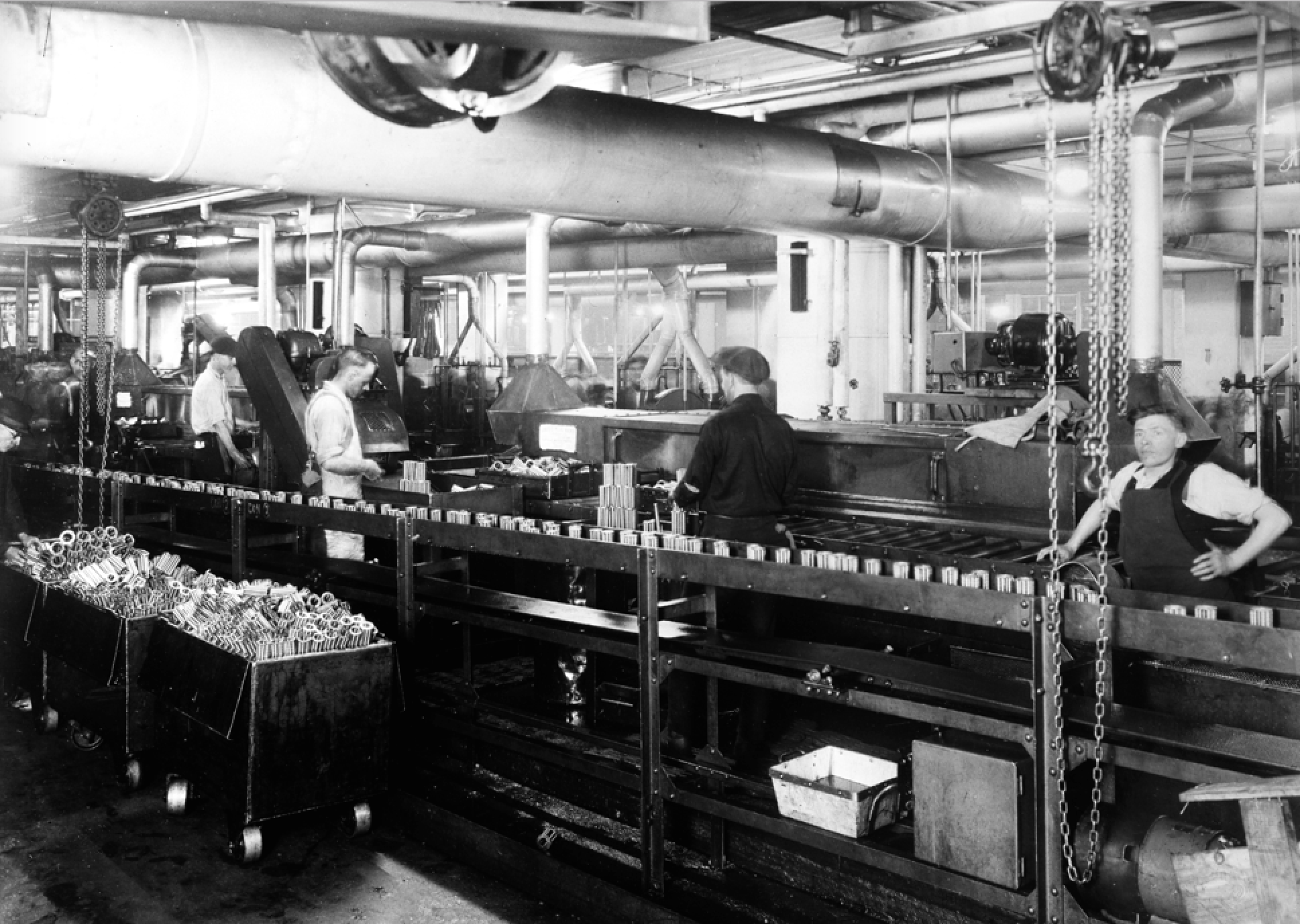 model t assembly line